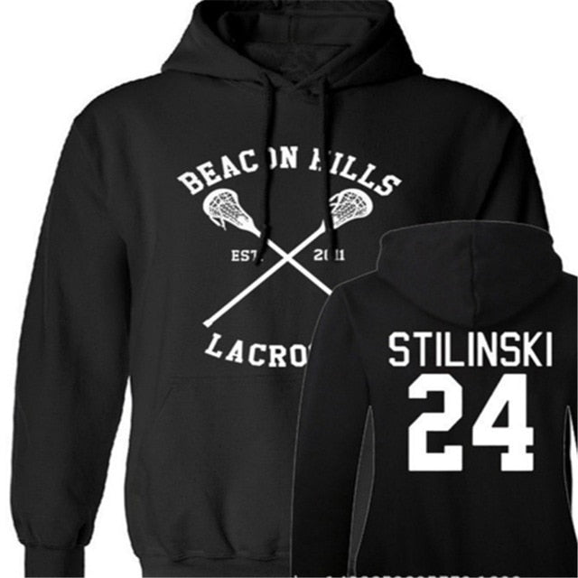 Teen Wolf Stiles Stilinski 24 Hoodies Sweatshirts Dunbar McCall Moletom Hoodie Sweatshirt Plus Size Harajuku Mens Jacket Clothes