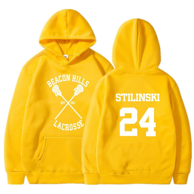 Teen Wolf Stiles Stilinski 24 Hoodies Sweatshirts Dunbar McCall Moletom Hoodie Sweatshirt Plus Size Harajuku Mens Jacket Clothes