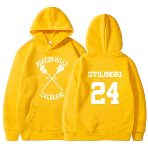 Teen Wolf Stiles Stilinski 24 Hoodies Sweatshirts Dunbar McCall Moletom Hoodie Sweatshirt Plus Size Harajuku Mens Jacket Clothes