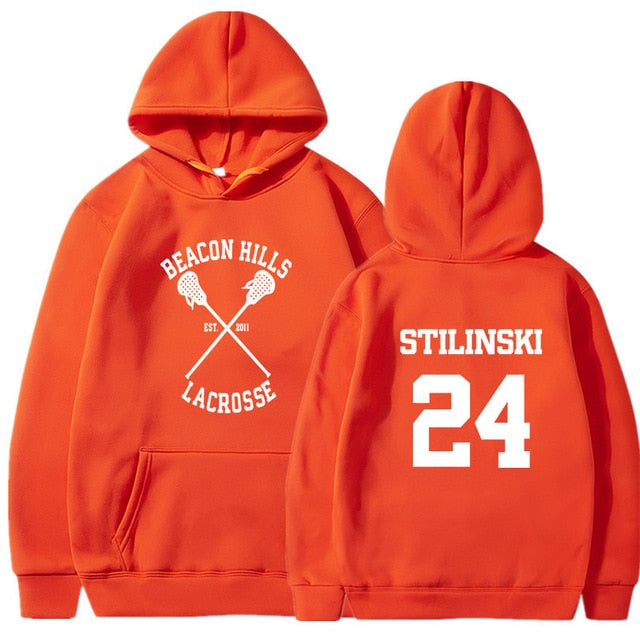 Teen Wolf Stiles Stilinski 24 Hoodies Sweatshirts Dunbar McCall Moletom Hoodie Sweatshirt Plus Size Harajuku Mens Jacket Clothes