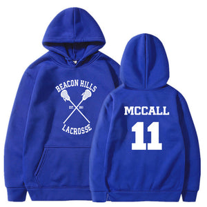 Teen Wolf Stiles Stilinski 24 Hoodies Sweatshirts Dunbar McCall Moletom Hoodie Sweatshirt Plus Size Harajuku Mens Jacket Clothes