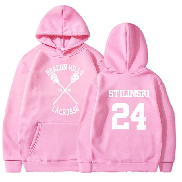 Teen Wolf Stiles Stilinski 24 Hoodies Sweatshirts Dunbar McCall Moletom Hoodie Sweatshirt Plus Size Harajuku Mens Jacket Clothes