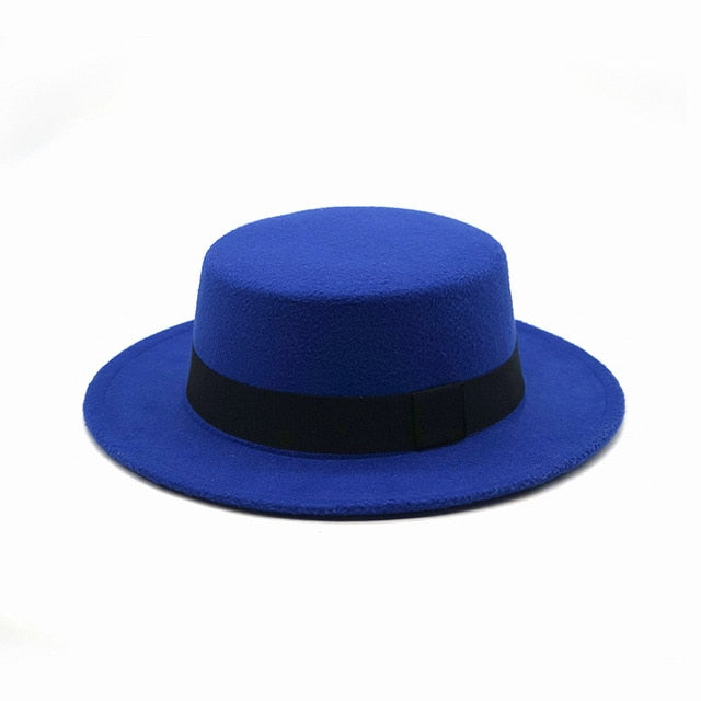 Winter Autumn Imitation Woolen Women Men Ladies Fedoras Top Jazz Hat European American Round Caps Bowler Hats Feminino Gorra