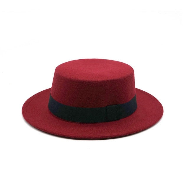 Winter Autumn Imitation Woolen Women Men Ladies Fedoras Top Jazz Hat European American Round Caps Bowler Hats Feminino Gorra