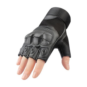 Leather Full Finger Tactical Gloves Men Women Winter Summer Touch Screen Hard Knuckles Paintball Driving Military Army Moto Bike