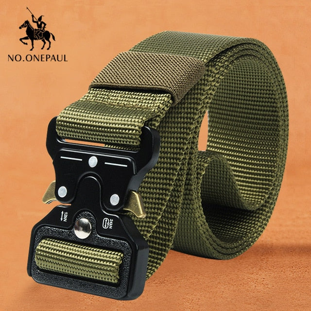 NO.ONEPAUL Genuine Leather For Men High Quality Black Buckle Jeans Belt Cowskin Casual Belts Business Belt Cowboy waistband