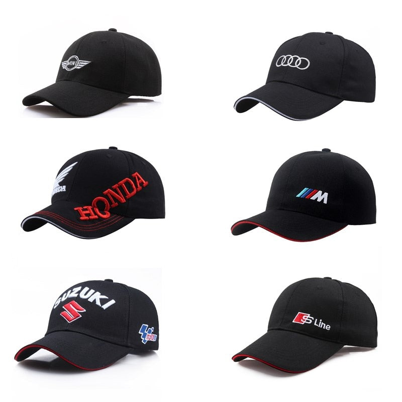 All style car cap Men Fashion Cotton Car logo M performance Baseball Cap hat for Subaru M3 M5 Audi Volvo Lexus toyota