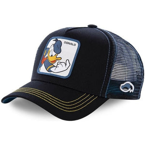 New Brand Anime Cartoon Mickey DONALD Duck Snapback Cotton Baseball Cap Men Women Hip Hop Dad Mesh Hat Trucker Hat Dropshipping