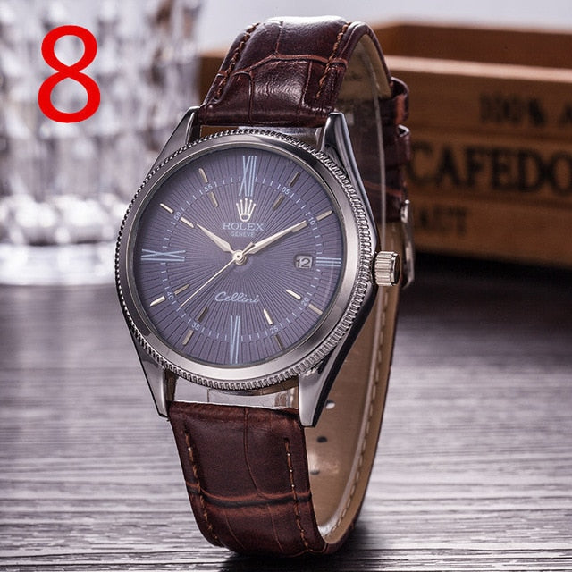 Top Luxury Brand WINNER Black Watch Men women Casual Male Watches Business Sports Military Stainless Steel Watch