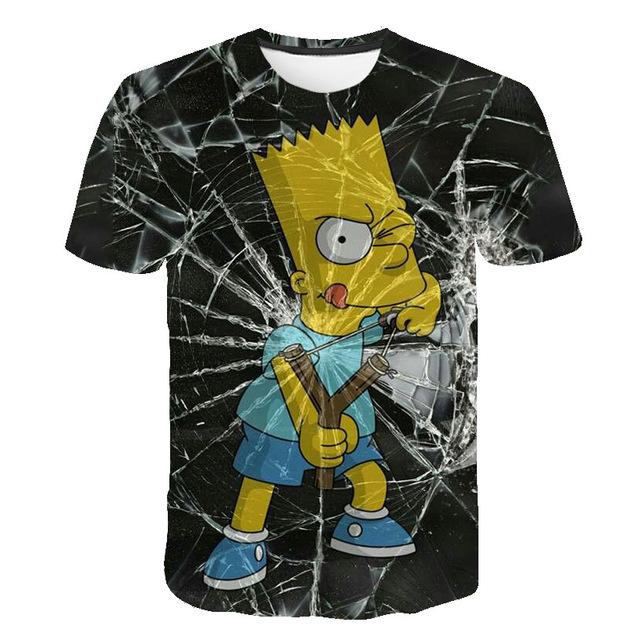 The Simpsons Homer 3d Print T Shirt Bart Simpson House Clothing Homer Simpsons Sweatshirt Costume Men/women Simpson Family Shirt