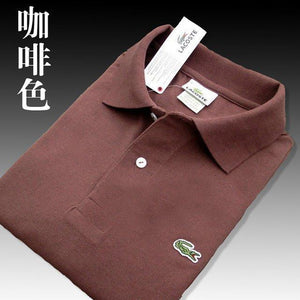 Man Polo Shirt Brand Mens Casual Deer Embroidery Polo shirt Men Short Sleeve High Quantity Polo Men