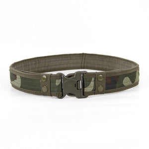 2020 New Army Style Combat Belts Quick Release Tactical Belt Fashion Men Canvas Waistband Outdoor Hunting 5Colors Optional 130cm